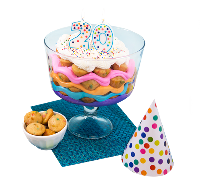 Birthday Cake Mini Muffins, 6 Boxes, 30 Travel Pouches of Bite Size Muffins  Baked, 30 - Pay Less Super Markets