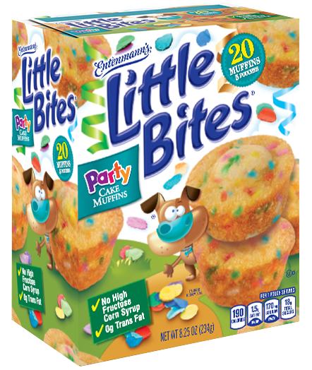 Little Bites® Party Cake Muffins 5 count