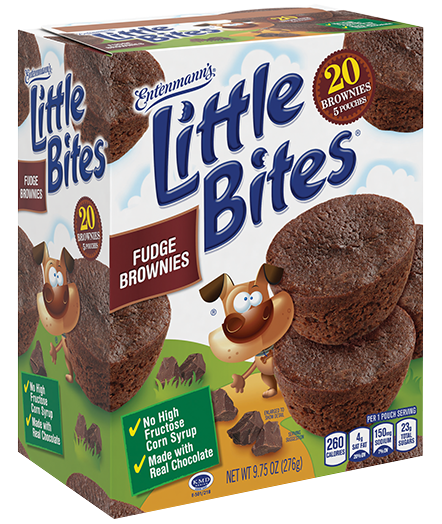Little Debbie Brownies, Chocolate, Mini - 5 pouches, 9.75 oz